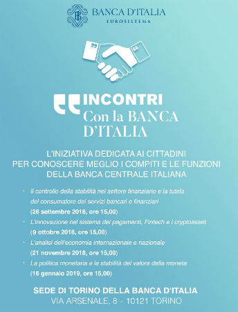 locandina incontri banca d'italia 