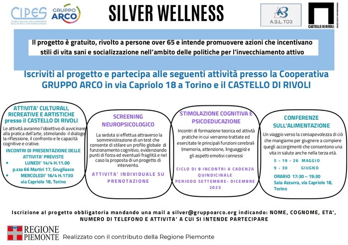 Locandina SILVER WELLNESS