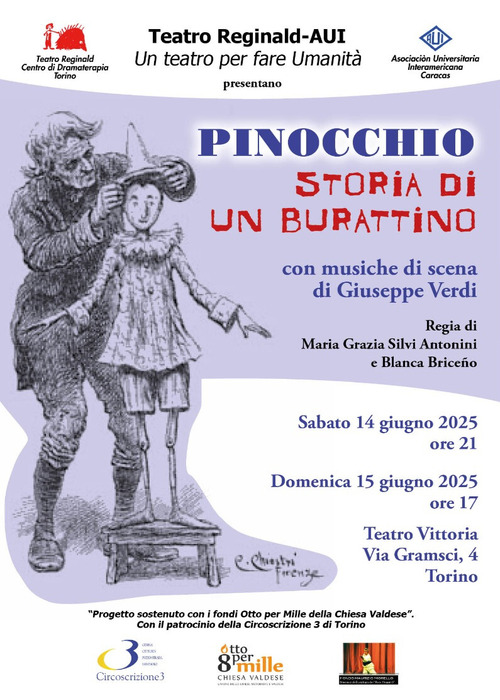 Locandina Pinocchio storia di un burattino!