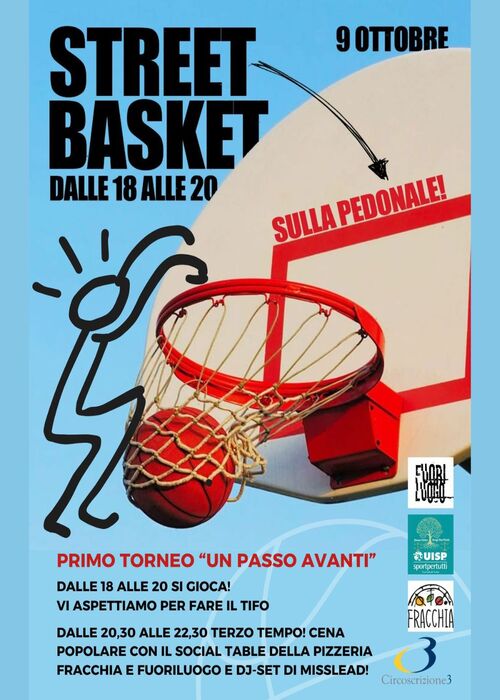Il primo torneo di Street Basket "Un Passo Avanti"