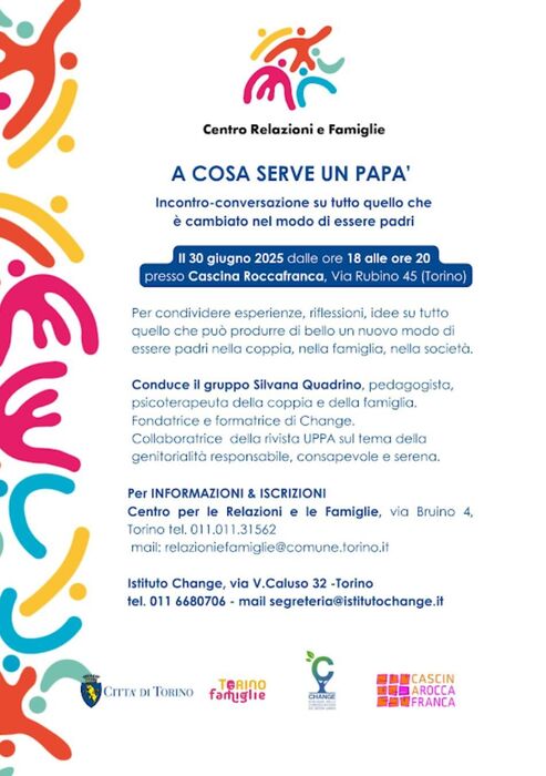 Locandina Centro Relazioni e Famiglie