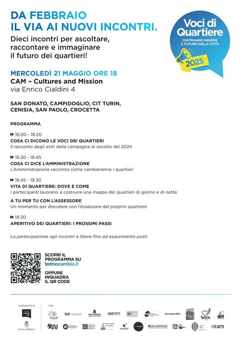 Locandina Voci di Quartiere