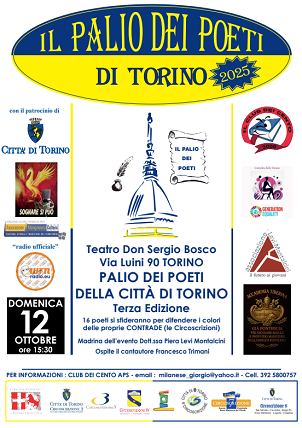Immagine Locandina Il Palio dei Poeti