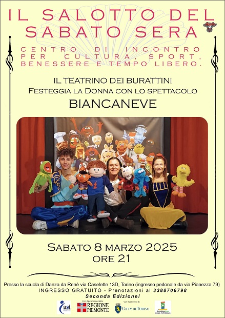 Locandina evento di sabato 03 marzo 2025