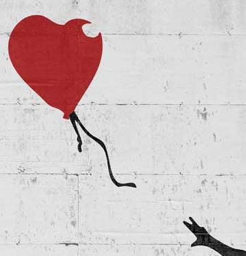 Palloncino Cuore Rosso