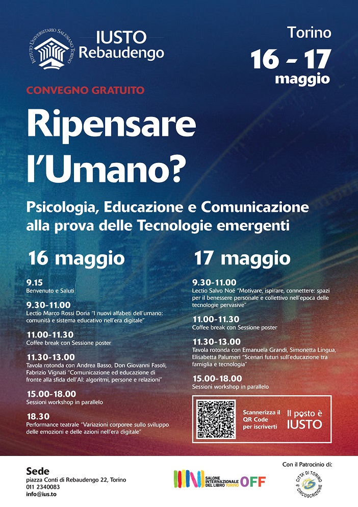 Convegno IUSTO - "Ripensare l'Umano?"