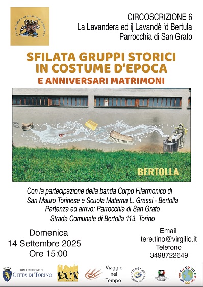 La Lavandera ed ij Lavand� 'd Bertula - Sfilata Storica a Bertolla