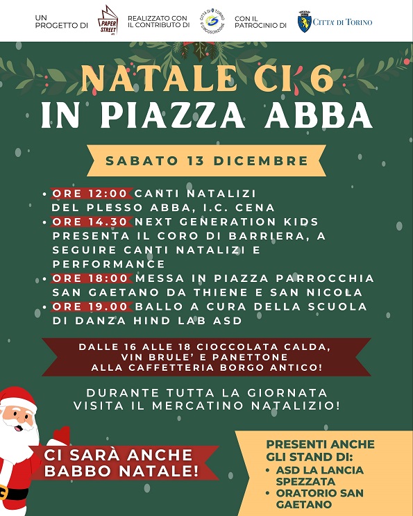 Natale ci 6 in Piazza Abba