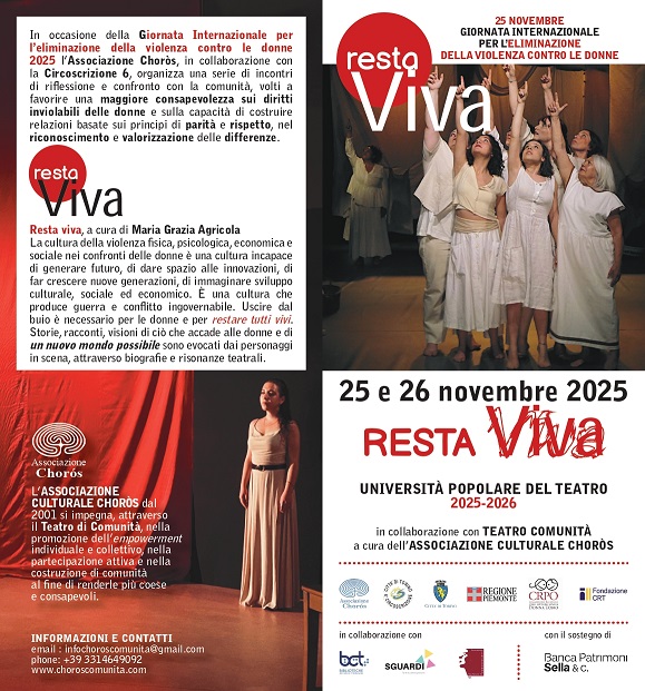 Giornata internazionale per l'eliminazione della violenza contro le donne | 25 e 26 novembre 2025