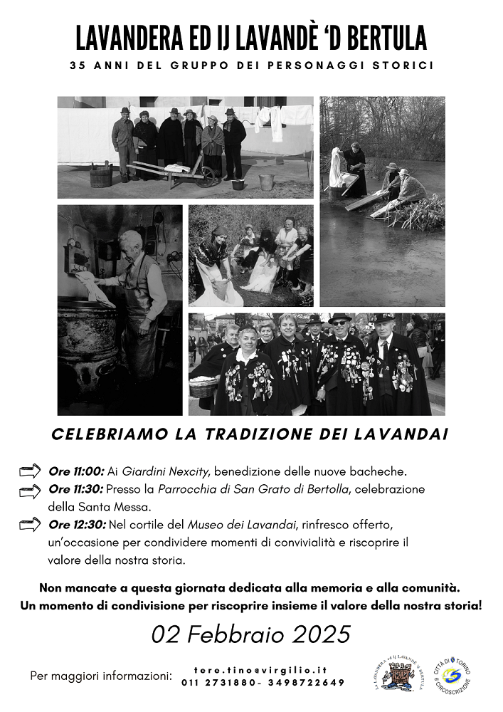 La locandina del La Lavandera ed ij Lavandč 'd Bertula