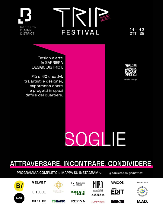 TRIP Festival 2025 | Design e arte in Barriera Design District