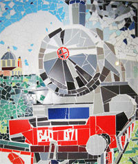 Mosaico Frammenti del territorio