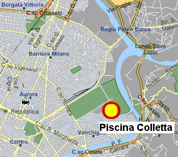 Mappa piscina Colletta