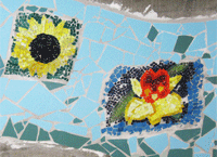 Ceramica fiori Porta Palazzo