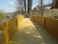 Percorso ciclabile Parco Colletta - San Mauro e ritorno